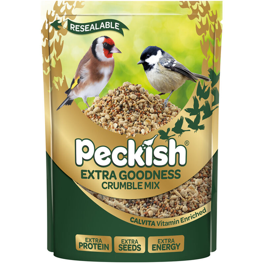 Extra Goodness Bird Seed Mix (1kg) (Multicoloured) - Multicoloured - Peckish