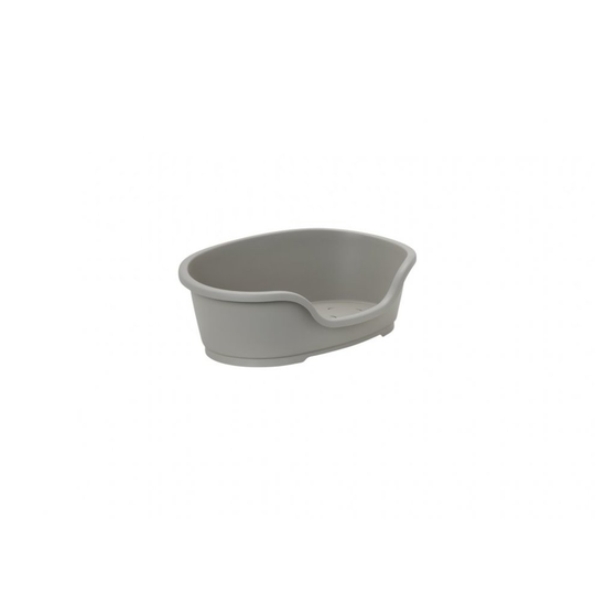Do Not Disturb Plastic Dog Bed No2 Warm Grey (50cm)