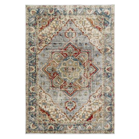 Aubrie Beige/Blue/Red Rug