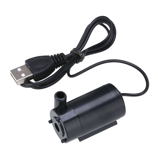 Small Ultra Quiet DC 5V USB Submersible Pump Aquarium Water Filter