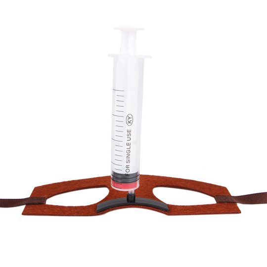 Pet Cats Dogs Animals Funny H-airgear Hoop for Halloween Christmas Xmas Festival Holiday Present Gift Portable (Syringe-M)