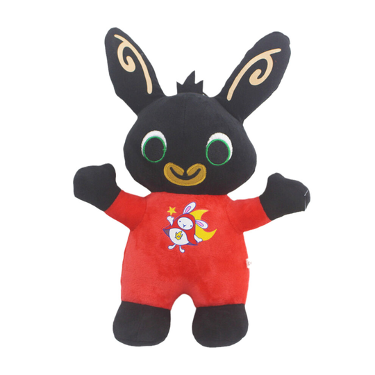 (Bing Bunny Red 27cm) Bing Bunny Plush Soft Toy Kids Stuffed Doll Birthday Gift Sula Flop Pando Rabbit Doll