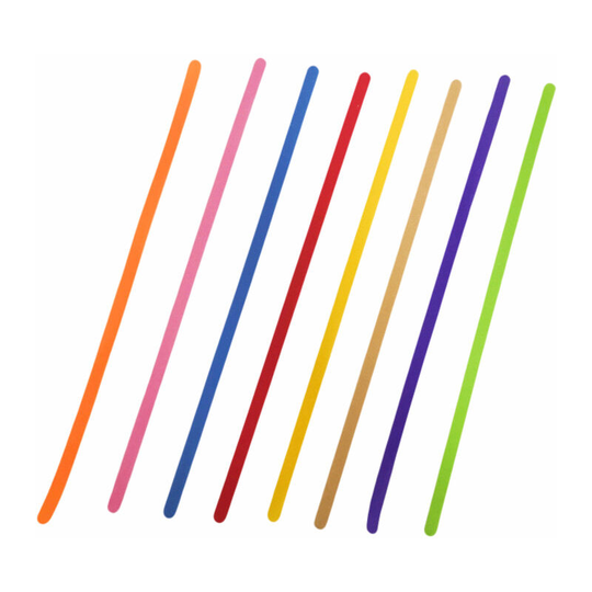 Puppy Necklaces Lot 8pcs 8 Colors Collier id id Adjustable Self Adhesive Tape for Puppy (Random Color)