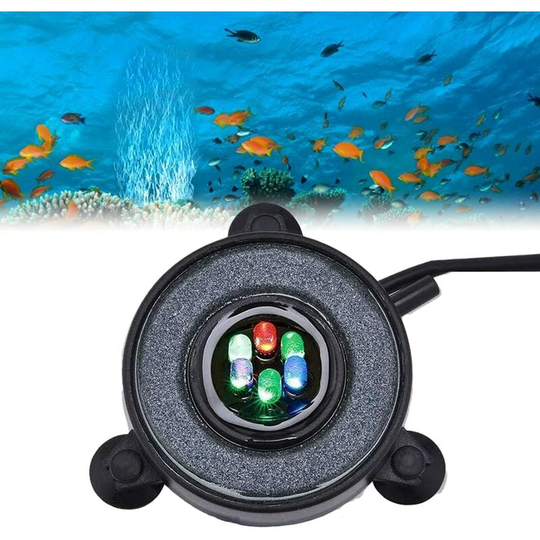 Aquarium Bubble Light, LED Aquarium Bubbles Air Bubble Underwater Lighting, 6 LED Bulbs