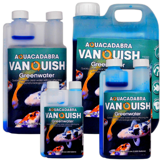 (500ml) Aquacadabra Vanquish Greenwater Pond Water Solution Remove Nuisance Algae Green Water