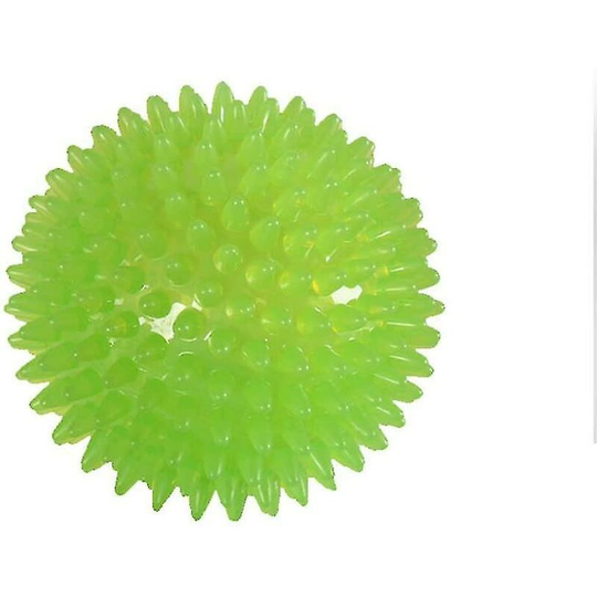 Dog Squeak Ball Chew Toy Bounce Ball Spiky Massage Ball 6 Cm Green