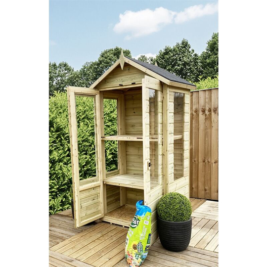 3 x 2 Pressure Treated Tongue and Groove Mini Greenhouse