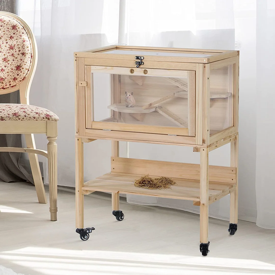 Dalessio Weather Resistant Hamster Cage with Ramp