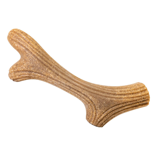 Bacon Stick Durable Dog Chew Toy for Aggressive Chewers, Real Bacon, Medium