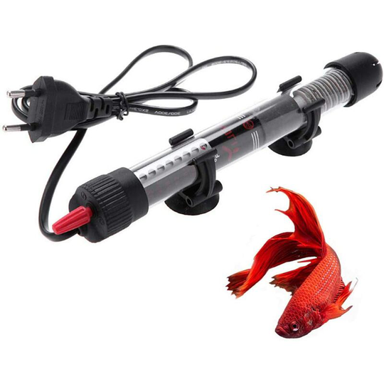 Osqi - Aquarium Heater, Submersible Aquarium Heater, Aquarium Submersible Heater, Aquarium Heater 50W, Aquarium Heater Black, Adjustable, With