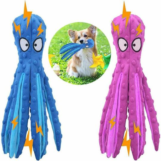 2 pieces dog toy octopus, dogs with dogs, toy for dog stuffed for dogs of small and medium