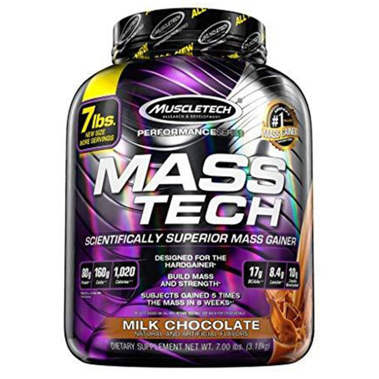 MuscleTech Mass Tech Performance Series Milk Chocolate Powder 7 lbs