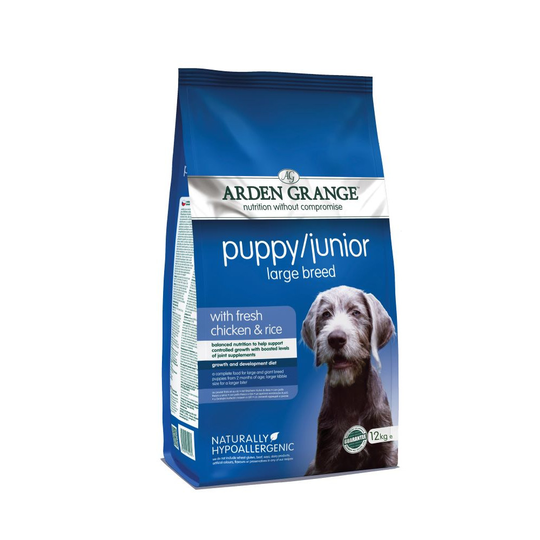 Arden Grange Large Breed Puppy/Junior - Chicken & Rice - 12kg