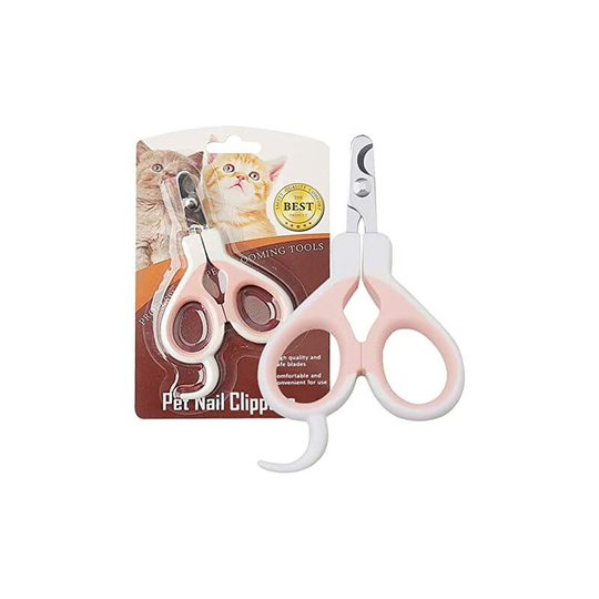 Cat Claw Clippers, Professional Cat Nail Clippers Stainless Steel Cat Nail Scissors with Curved Head Cat Claw Clippers - Suitable for Bird Rabbit