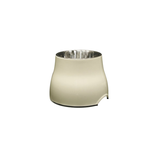 Dogit Large Elevated Dish - White | 900ml Dog Food Bowl