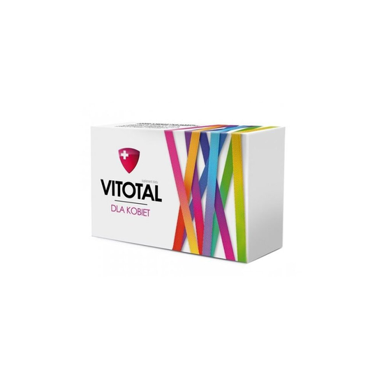 VITOTAL for Women - 30 Tabs - Vitamins and Minerals with Lutein, L-cysteine, L-methionine, lycopene, Collagen Protein