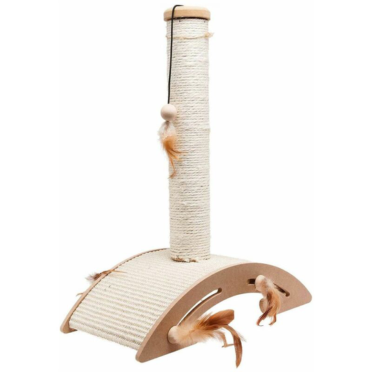 Flamingo - Cat Scratching Post Ella Beige 52 cm 560147 Beige