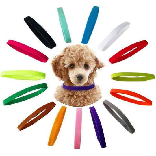 15 Colours Whelping Puppies Id Pet Dog Cat Collars Soft Adjustable Thsinde g