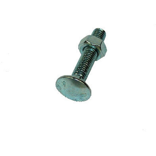 Un-branded - M12 x 130mm Coach Bolt & Nut - Box of 10 - n/a