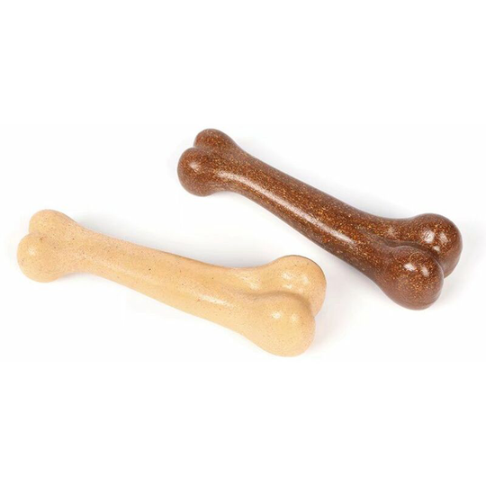Pet Toys 2 Molar Toys for Pets, Os Toys, Solid Teeth, Interactive Abrasion Resistance and Bite Training
