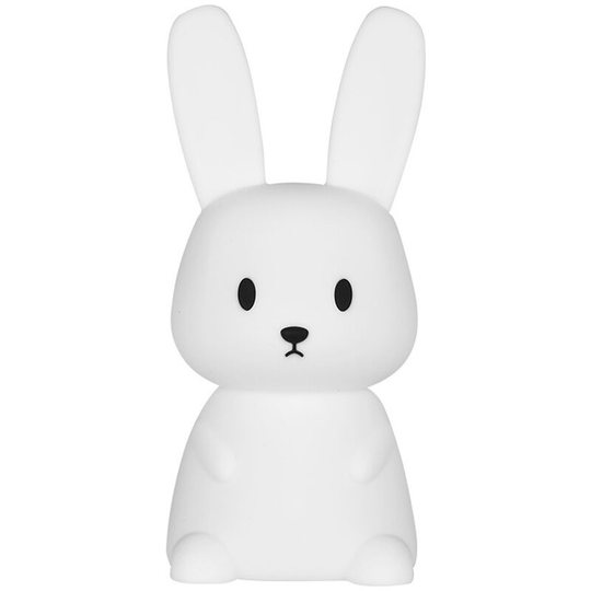 Qersta - Rabbit Night Light Baby Touch 7 Colors | usb Rechargeable Can Be Timed Night Light Kids Deco Lamp For Christmas Decoration Kid Room Birthday