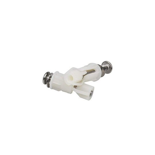 2pcs Toilet Seat Screws Toilet Top Cover Lid Seat Fixings Toilet Screws Replacement Kit Toilet Seat Fixing Kit Expansion Screw for WC Seat, Stai
