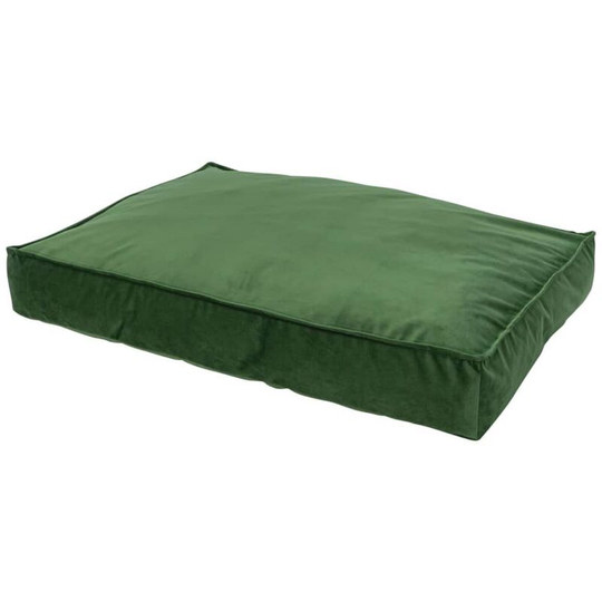 Dog Lounge Velvet 80x55x15 cm Green Madison Green