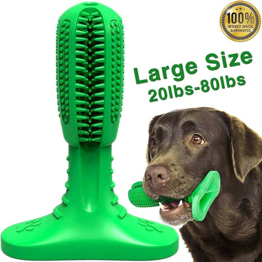 Dog Toothbrush Cream / Flavor Dog Teeth New Version 2019 Chewable Natural Rubber for Small and Large Dogs