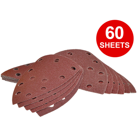 Wolf - G120 Triangular Sanding Sheets - Pack of 60