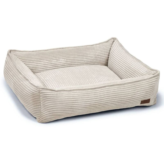 Dog Bed Ribbed 80x70x22 cm Light Grey Designed By Lotte Grey