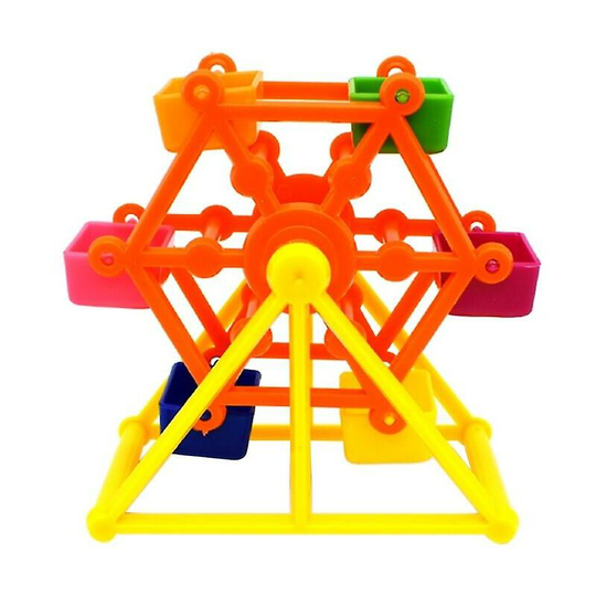 Windmill Parrot Feeder Bird Foraging Toys Rotate Windmill Pecking Toy Training Toys Birds Pecking Toy,,THSINDE