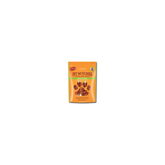 Pet Munchies Duck Twists 80g (Pack of 8)