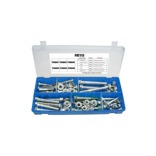 Pearl Consumables - Wishbone Bolts - Assorted PSAB01 To PSAB06 - PAT113