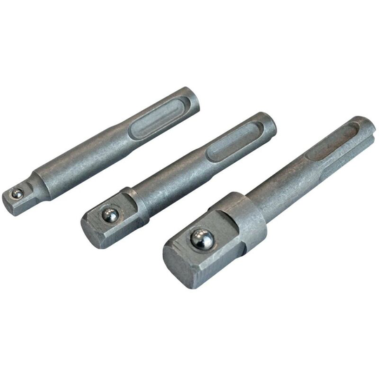 Sds+ sds Plus to Socket Square Drive Adaptor 1/4 3/8 1/2 faisdsocsds - Faithfull