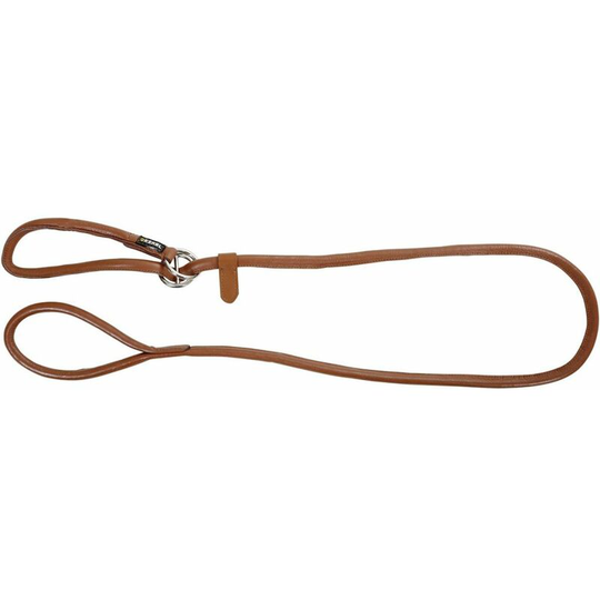 Slip Dog Leash Roma 1.7 m Leather Brown 81100 Kerbl Brown