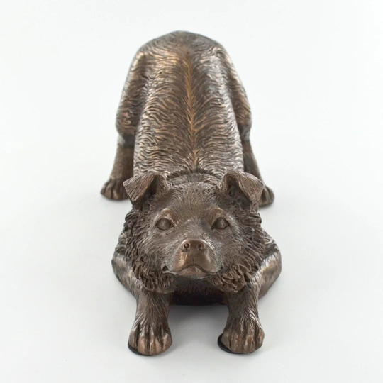 Animal Collie Cold Cast Figurine