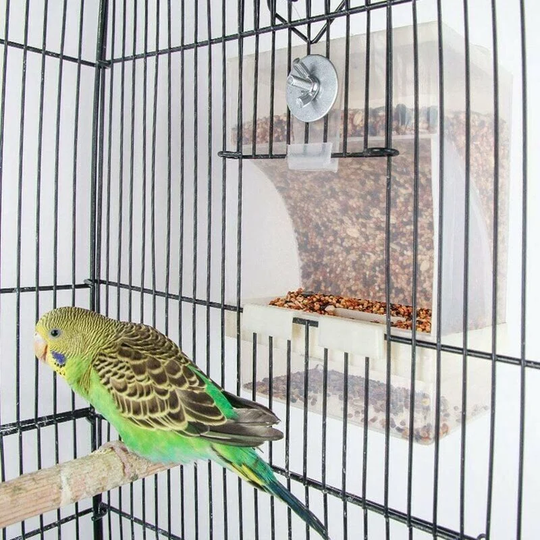 Automatic Feeder, Bird Feeder, Budgie Seed Feeder Container Accessories