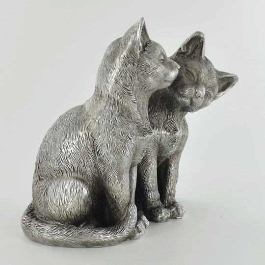 Ranshaw Pair of Cats Sculpture
