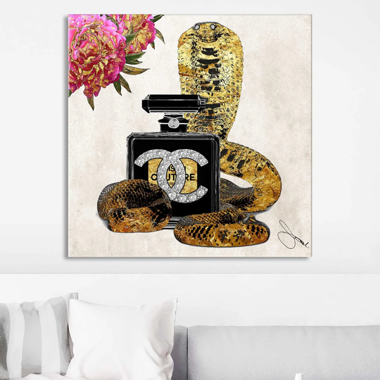 Poision Couture 2 by Jodi - Wrapped Canvas Graphic Art Print