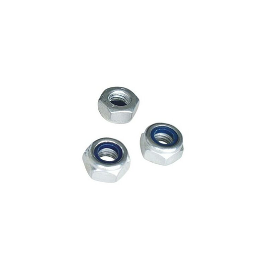Self Locking Nuts - M8 x 1.25mm Pitch - Pack Of 4 - PWN316 - Wot-nots
