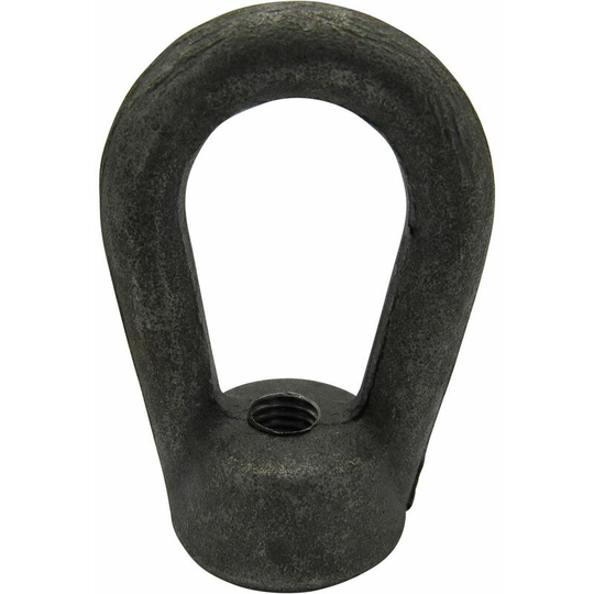 Securefix Direct - M24 2.28 Ton Self Colour Bow Nut - 24MM Drop Forged Eye Nut Lifting Bownut 2280KG