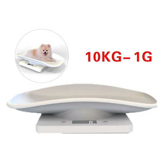 Joorrt - Pet Scale, Multi-Function Scale, Baby Digital Height Tray (Max: 29.5cm), Measure Weight Accurately (Max: 22lbs), Perfect for Pets