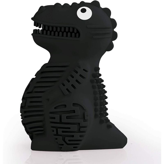 Chewer's Durable Dog Toy The sturdiest natural rubber dog chew toy (black)