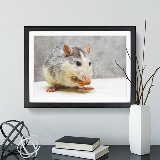 Rat - Picture Frame Painting