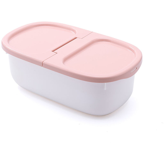 Asupermall - Large Food Storage Container Pet Food, Dry Food, Flour, Rice Containers 9 Lbs Airtight Cereal Container Bin With Locking Lid &