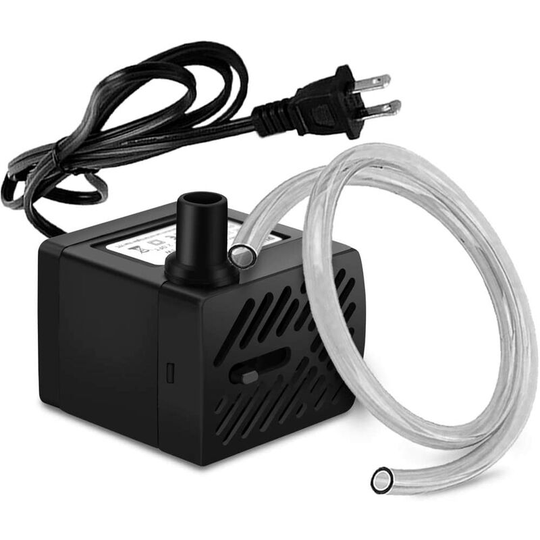 80GPH 3W Mini Submersible Water Pump for Aquariums, Fish Tanks, Ponds, Fountains, Hydroponics