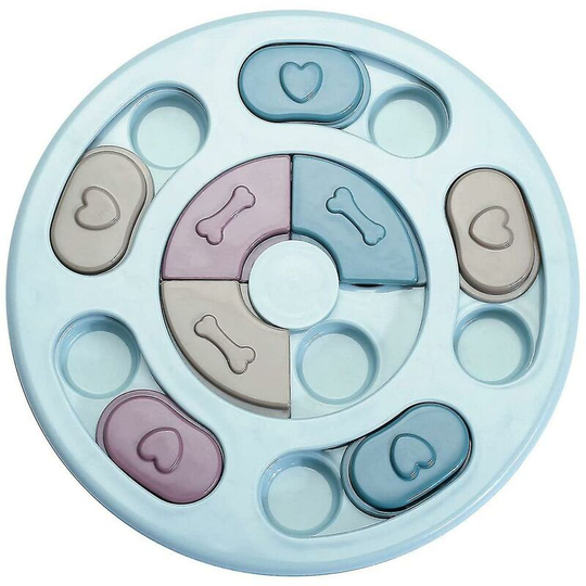 Smart Dog Puzzle Toys, Puppy Treat Dispenser Toy For Training Treats