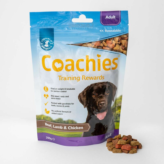 The Company Of Animals - Coachies Training Treats Adult - 200 Gm - 54260A