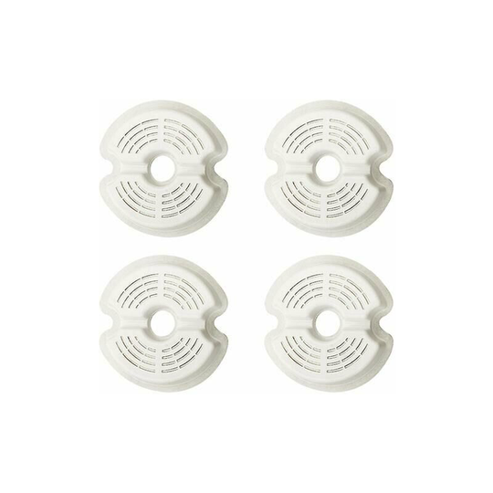 Monly - 4 Pack Cat Fountain Replacement Filters for Pets Cat Dog Water Bowl Dispenser Automatic Filtration Betterlifefg
