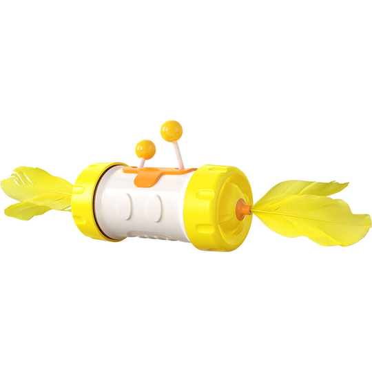 Multi-function Cat Toy Combines Sel Weight Balance Movement Wthout Electricity,model:Yellow - model:Yellow